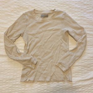 Everlane waffle long sleeve tee